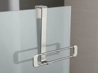 soporte colgante para mampara de baño