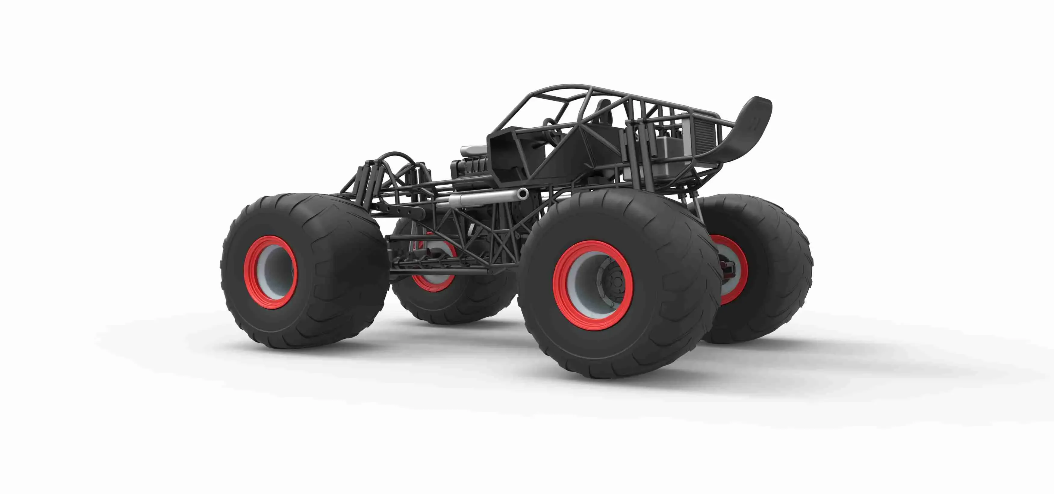 Monster truck base Version 2 Scale 1:25