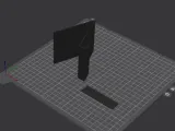 Cell phone holder with brand tag-1