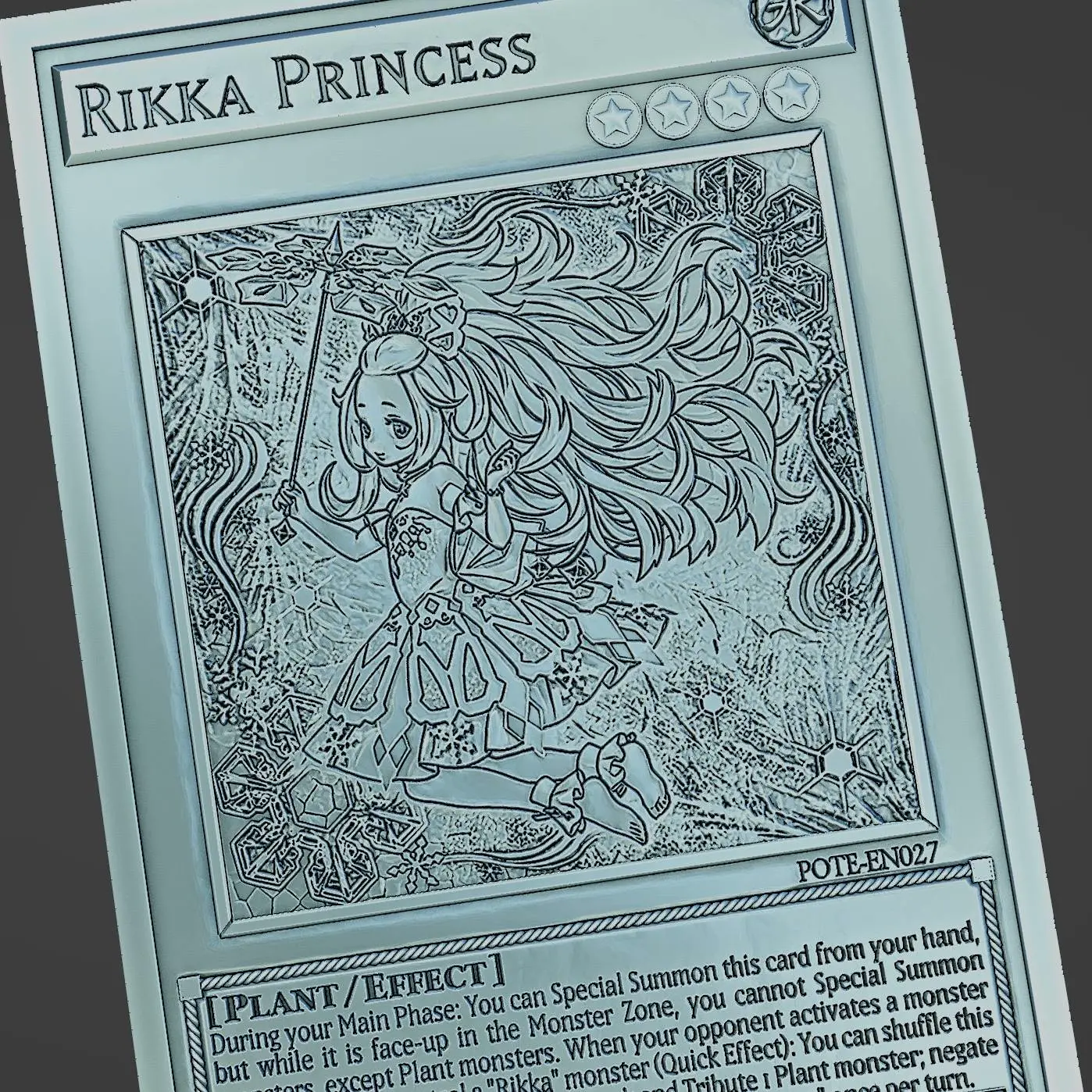 Other STL Download - Rikka Princess - yu-gi-oh!by Wsonuchiha3D