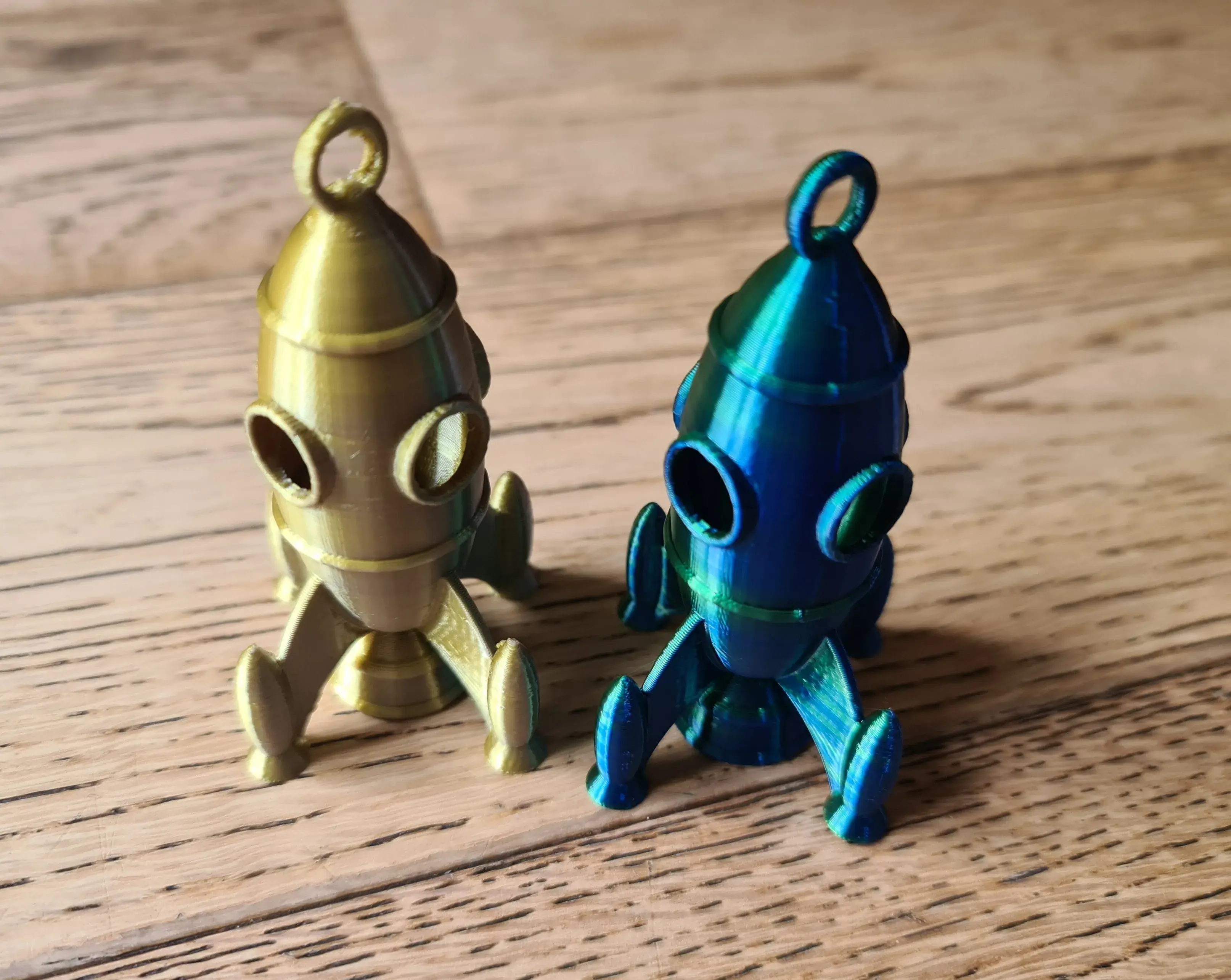 Christmas Rocky Rocket Benchy Calibration & Decoration Gift