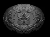 Bague ornementale 7-5