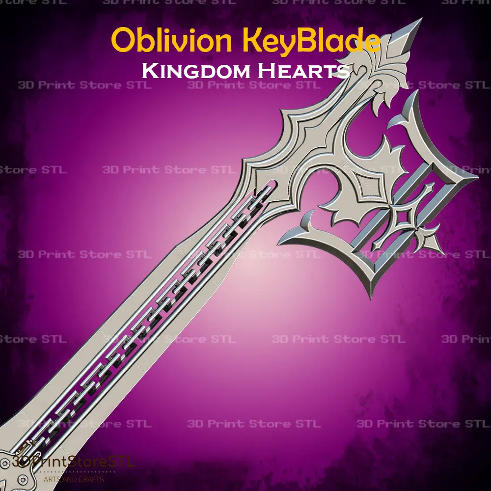 Oblivion KeyBlade From Kingdom Hearts - Cosplay