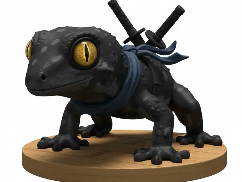 🦎 Geco Zanna d'Ombra – Assassino dalla Lama Silenziosa