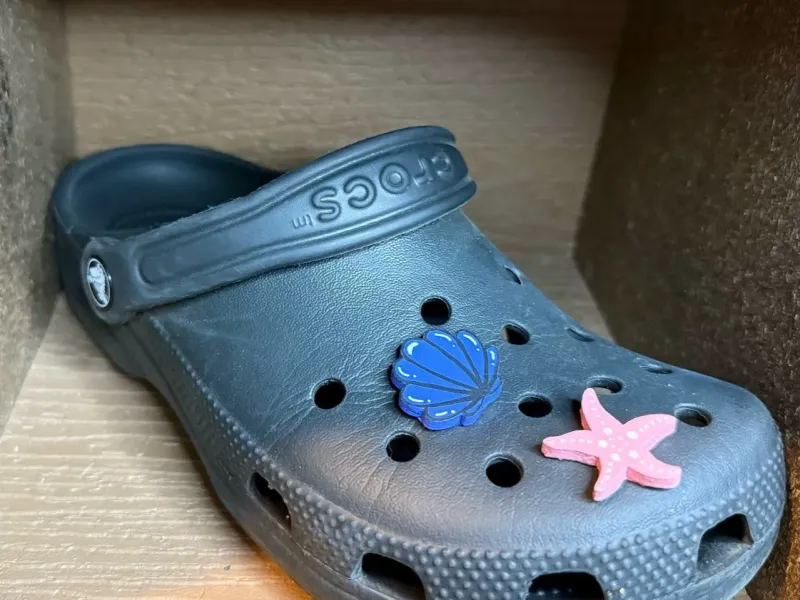 Beach Croc Charms