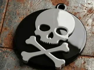 KEYCHAIN CROSSBONES