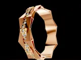 Rhombus geometric Diamond Ring-7