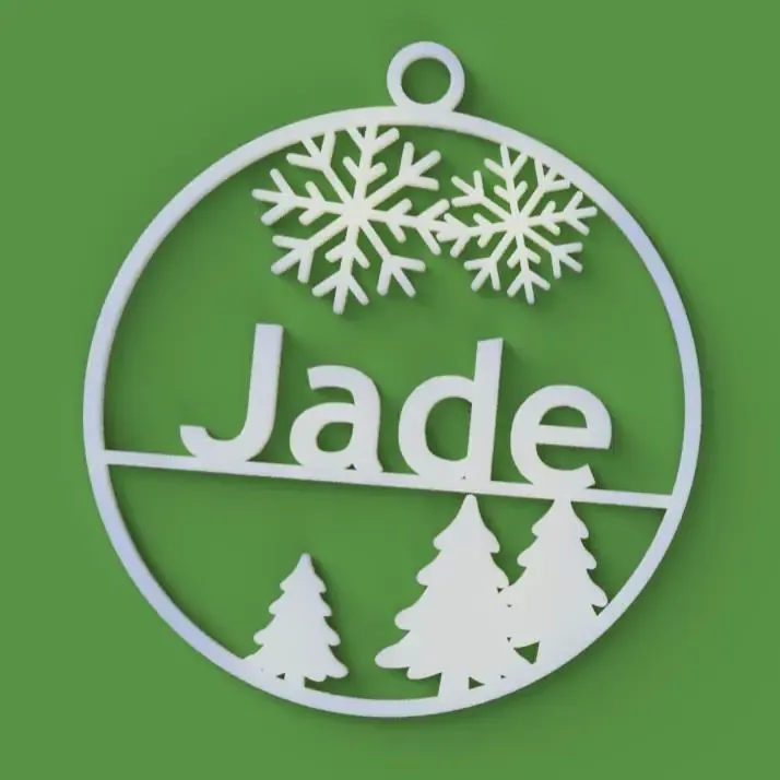 Christmas ball - Jade