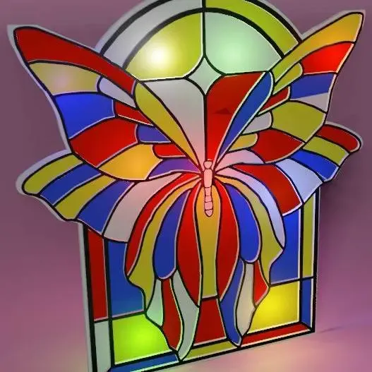 vitrais (incluindo arquivo 3mf)