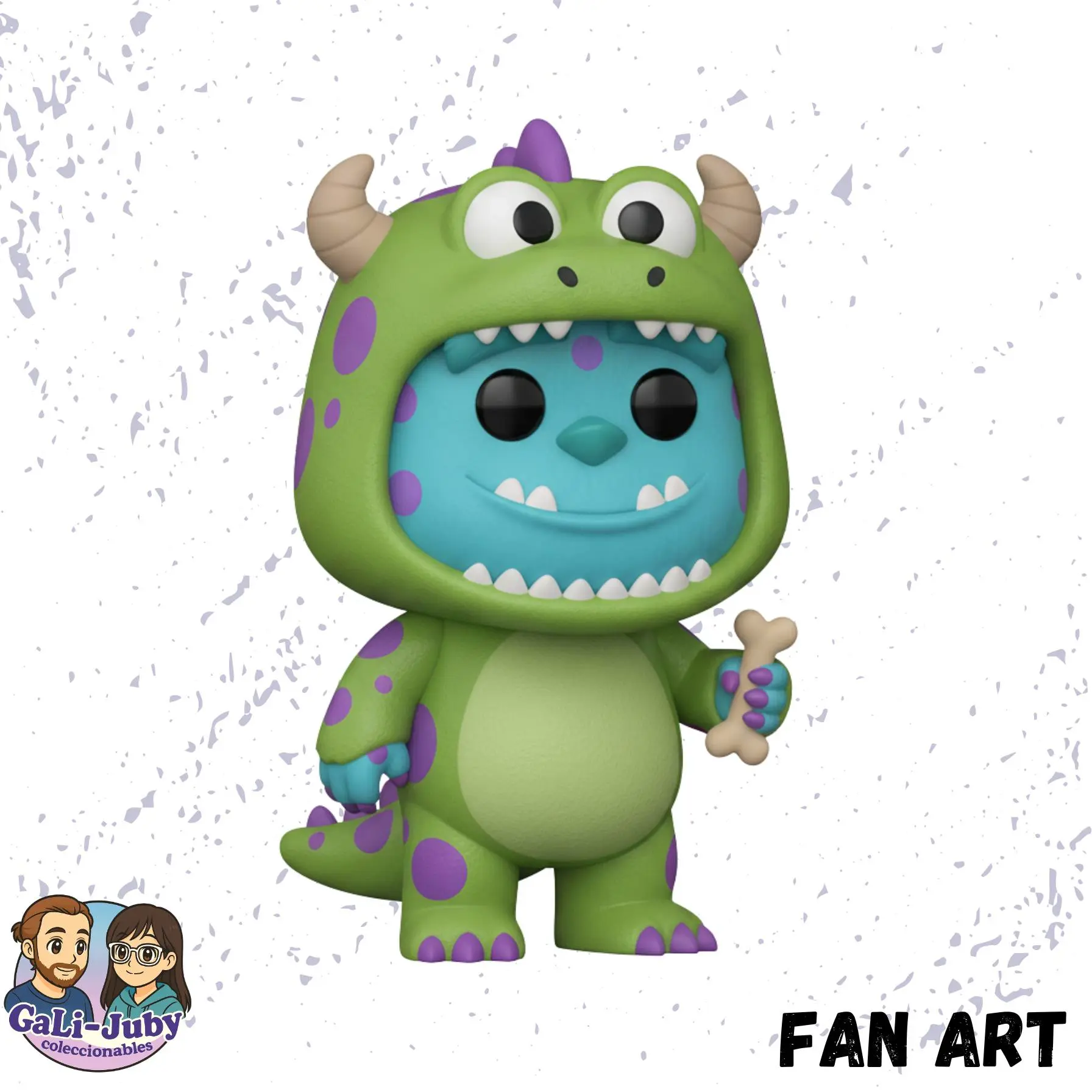 Funko Pop Sullivan dinosaur costume - Monster inc