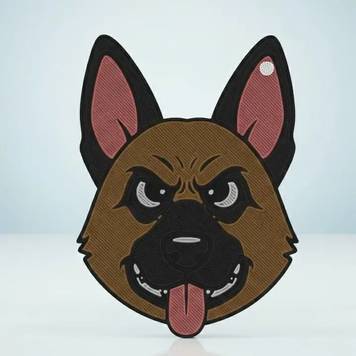 German Shepherd Keychain #4