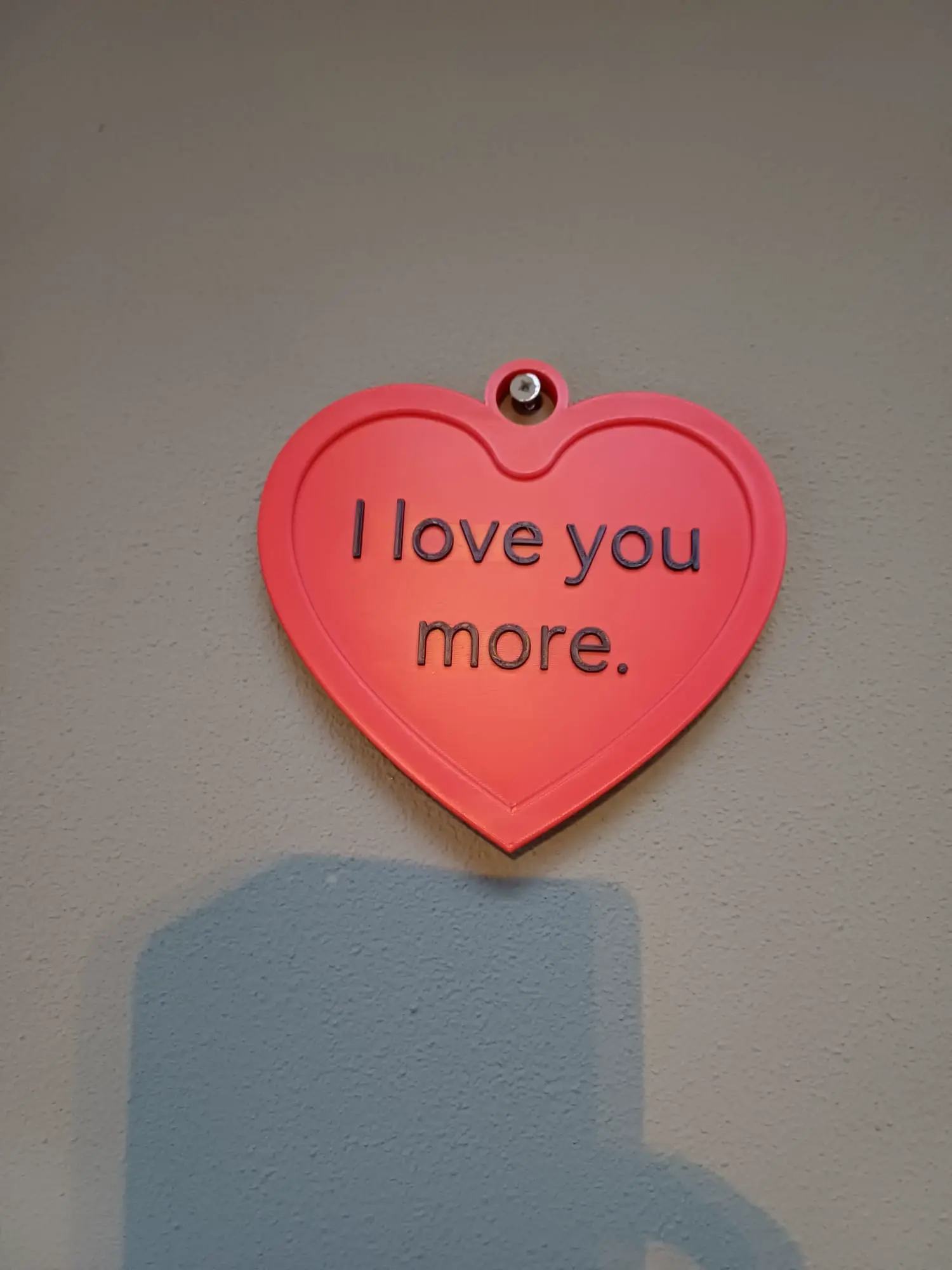 “I Love You More” – Sweet Heart Tag
