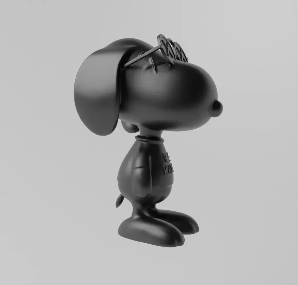 Kaws Snoopy Art Toy Fan Art