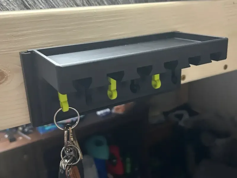 Portachiavi SlideLock | Organizzatore con ripiano