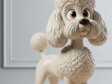 Poodle coleção Cartoon -0