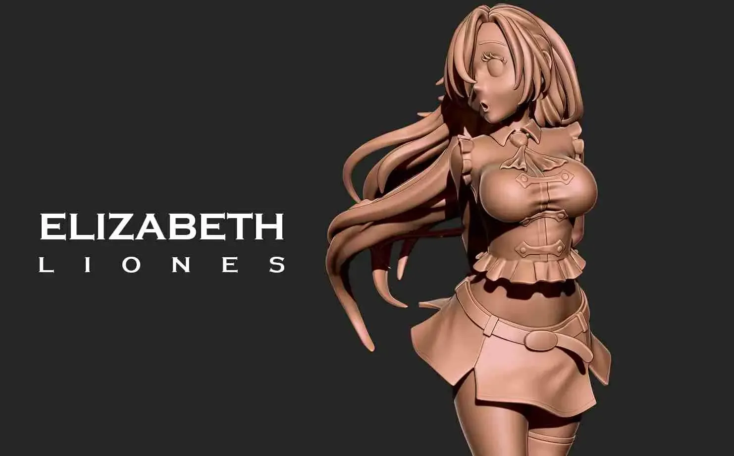 Seven Deadly Sins - Elizabeth Liones 3D print model