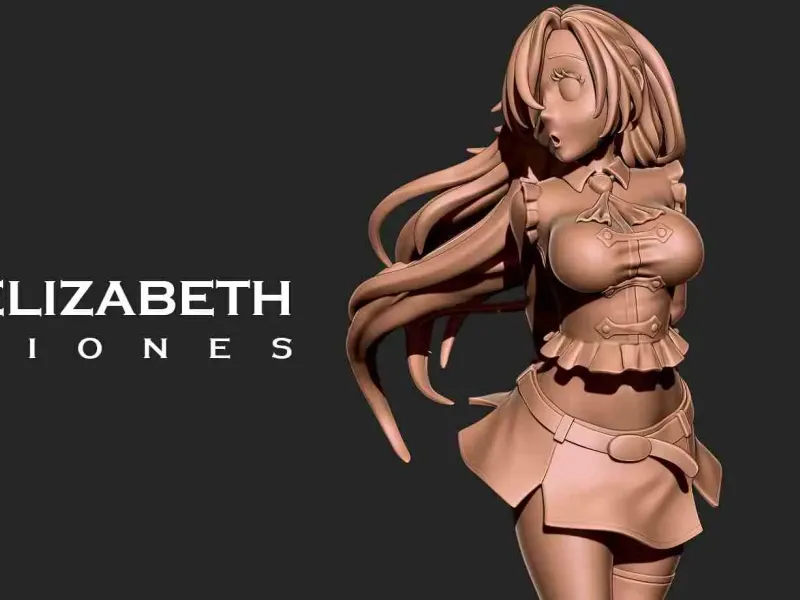 Seven Deadly Sins - Elizabeth Liones 3D print model