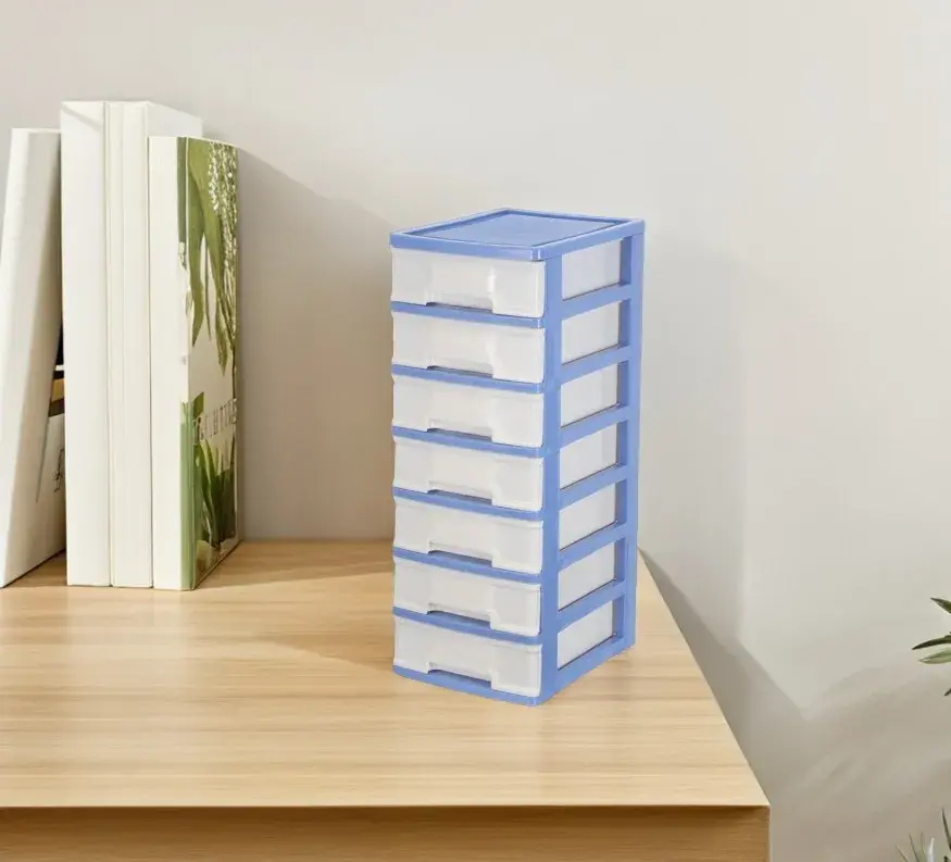 Modular Desk Organizer – 7 Drawers