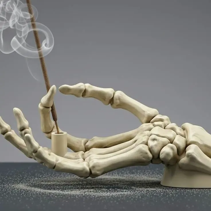 Skeleton Hand Incense Holder – Gothic Stick Incense Burner
