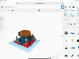 Electronic planter designed with tinker cad-0