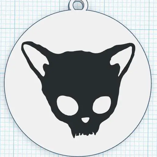 Keychain Cat
