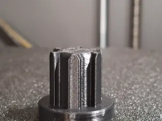 Upper clutch for Braun food processor