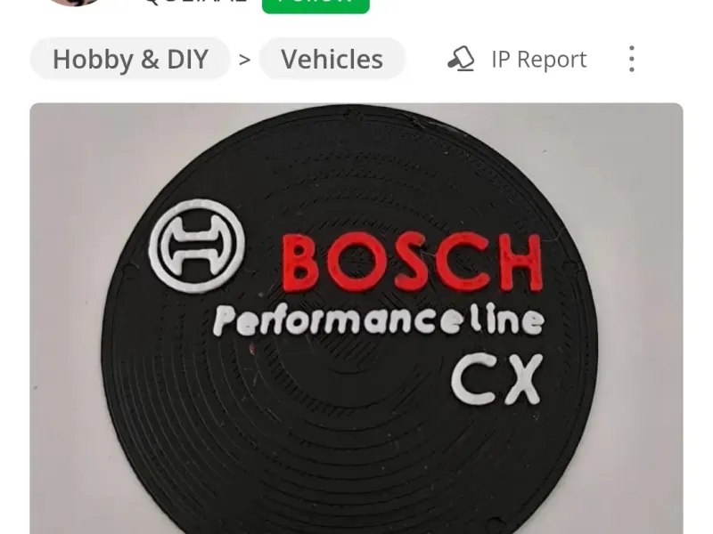 Bosch performance cx ebike cover