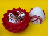 Flexi Baseball Dragon & Egg Box, Articulated Winged Dragon-4