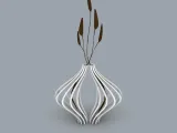 Flowy Strip Vase-4