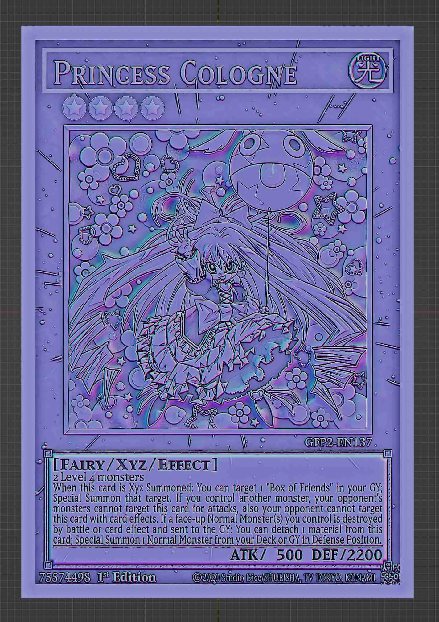 princess cologne - yugioh