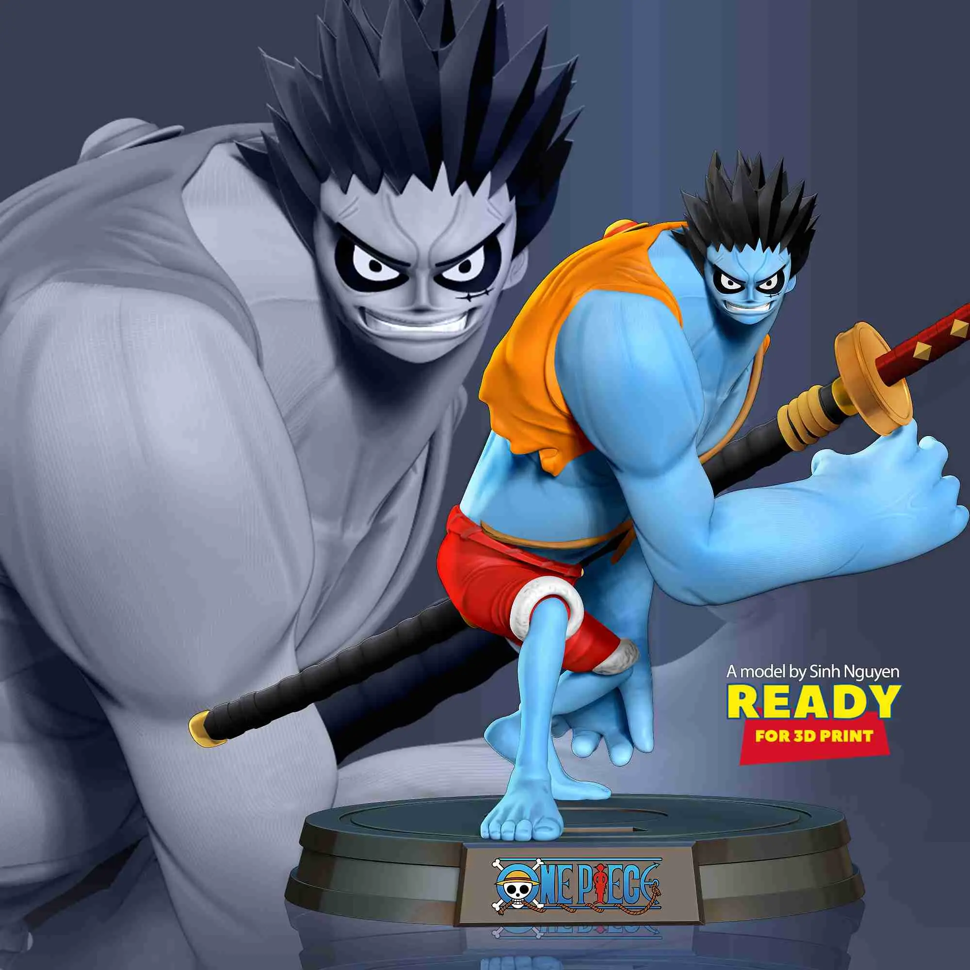 Nightmare Luffy - Fanart de One Piece