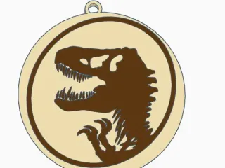 Keychain Jurassic park