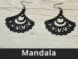 Mandala earrings-0