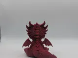 Chibi Cucciolo di Drago Rosso - Il Tenero Piccolo Terrore-2