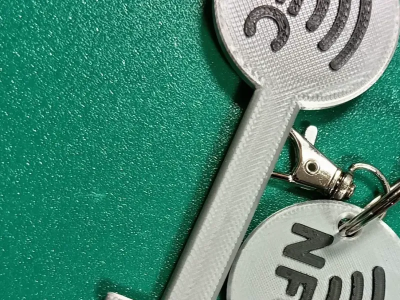 NFC Tag - Round - Mortice - 75mm Long