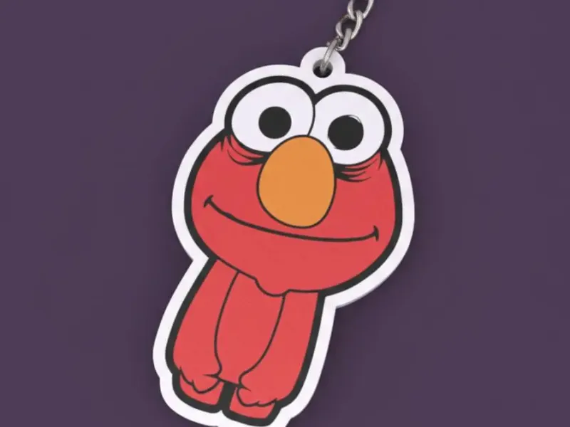 LLAVERO "ELMO ESTRESADO"