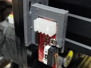 cnc stop sensor holder left and right