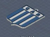 llavero escudo racing-2