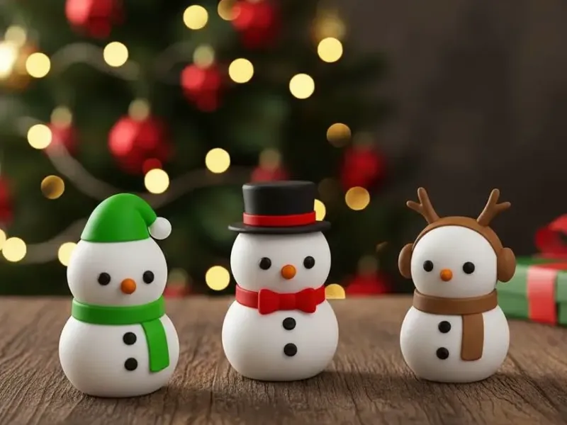 Snowman Cute Chrismas Ornament