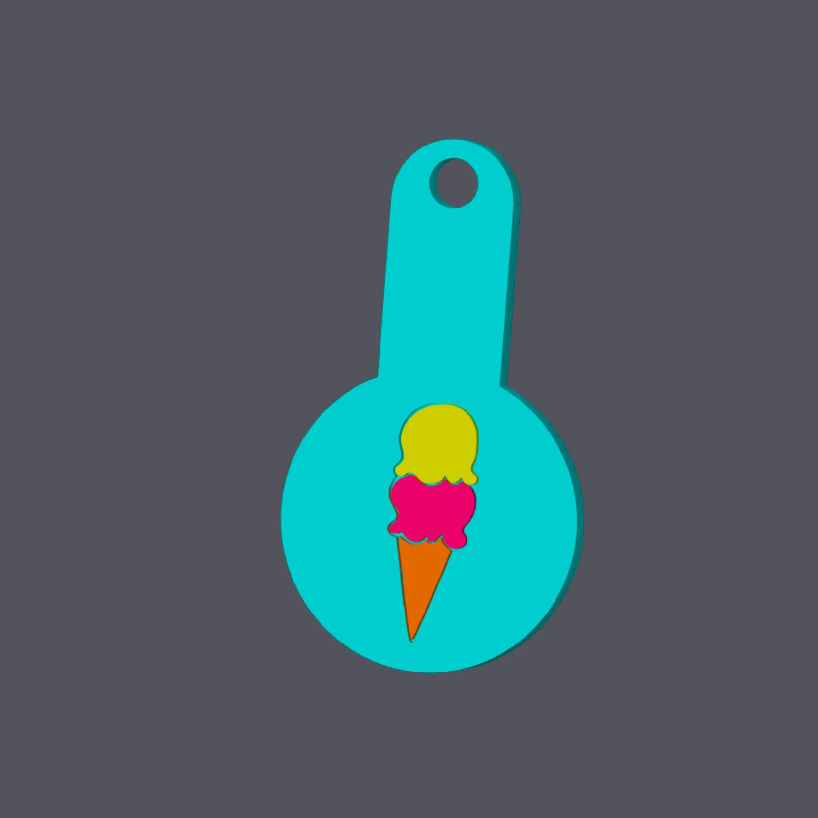 Ice Cream Cone - Shopping Cart Coin