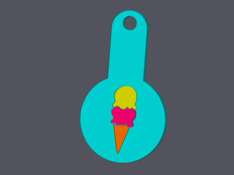 Ice Cream Cone - Shopping Cart Coin