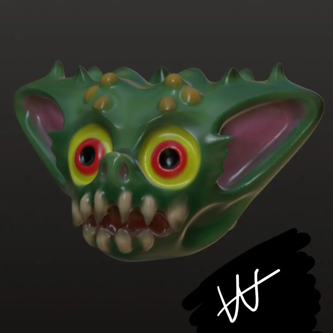 3D Printer Files | 3MF File | gremlin figure | Creality Cloud