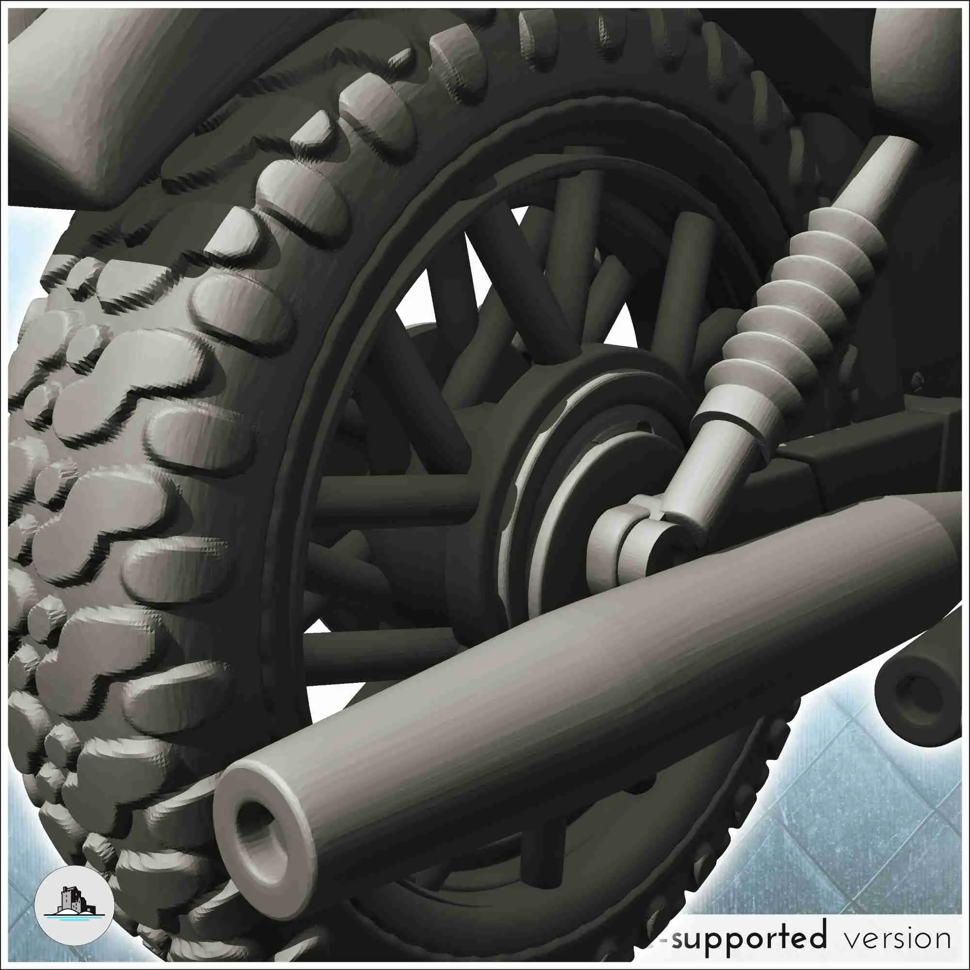Sexy Bikerin mit Baseballschläger (6) - Miniaturenszenerie