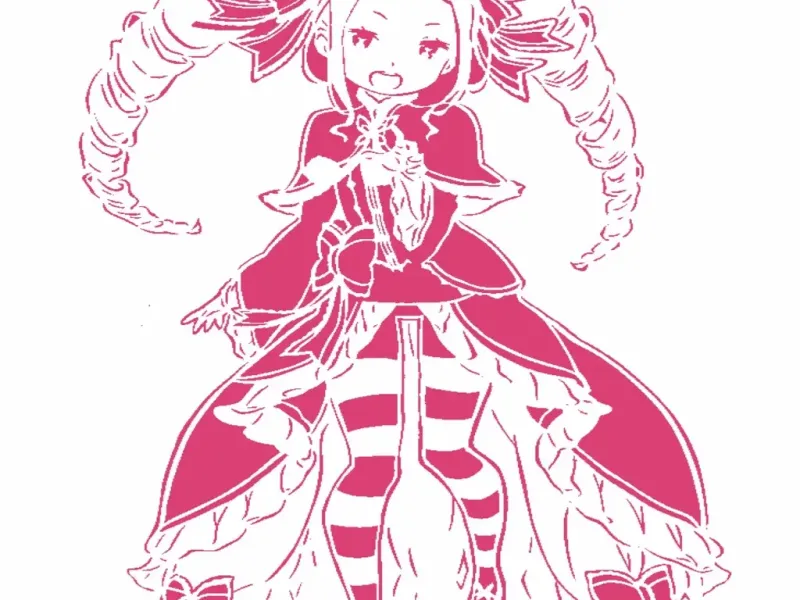 Beatrice stencil