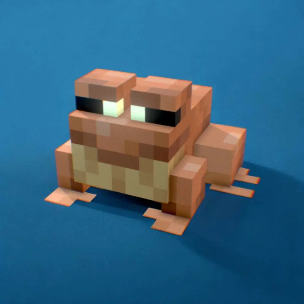 minecraft frog