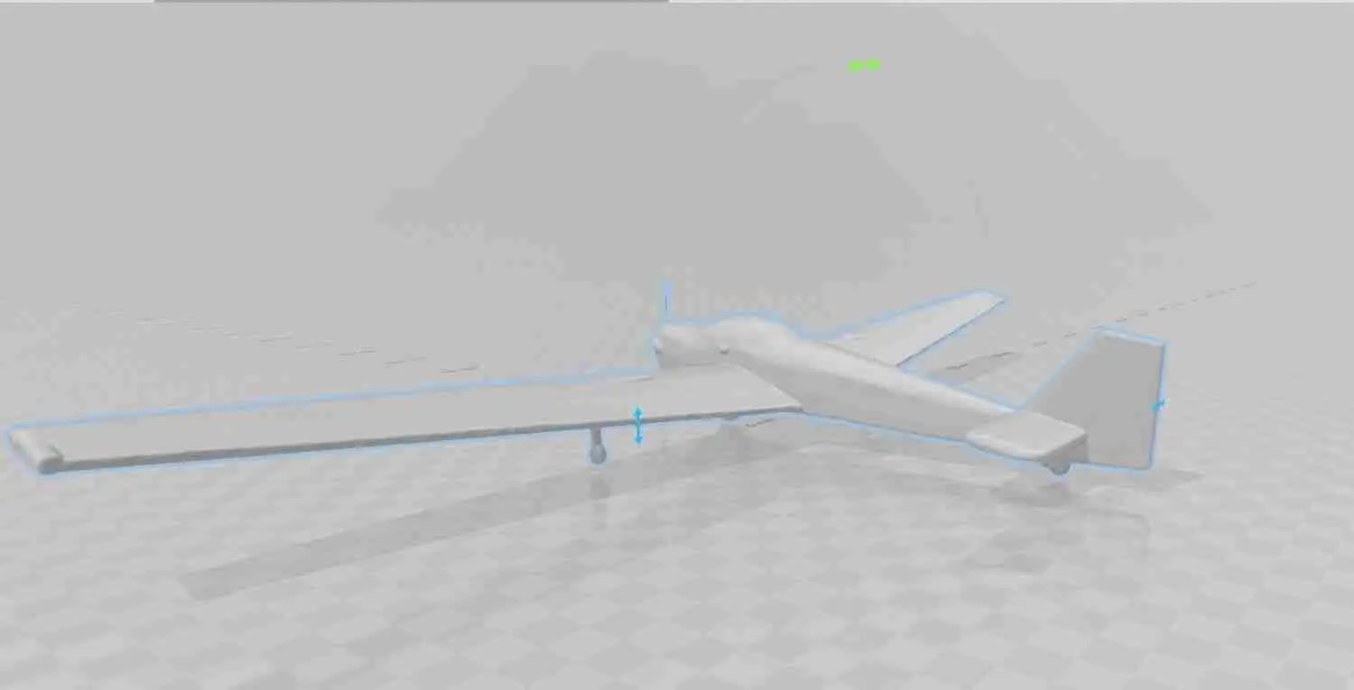 Диск SF-25 Falke модель самолета 3D печать модель