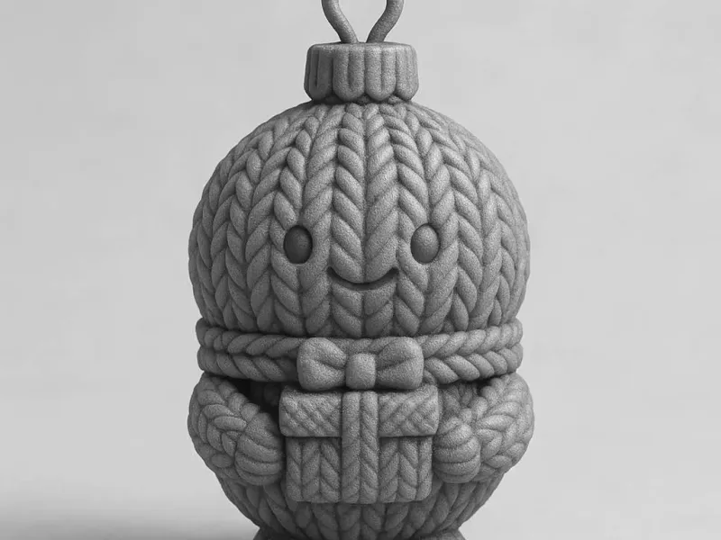 Christmas Knitted 🎁 Ornament Buddy 🧶