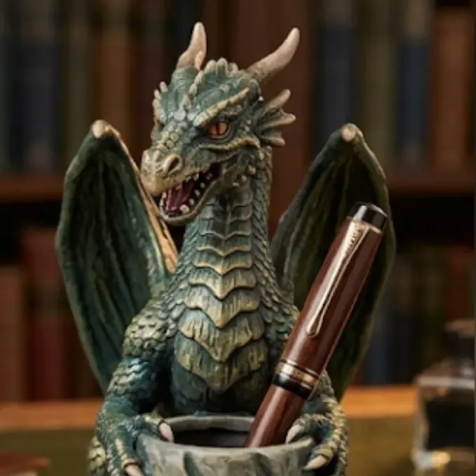 dragon pencil Holder 