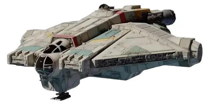 Star Wars VCX-100 Light Freighter Fantasma Modelo STL