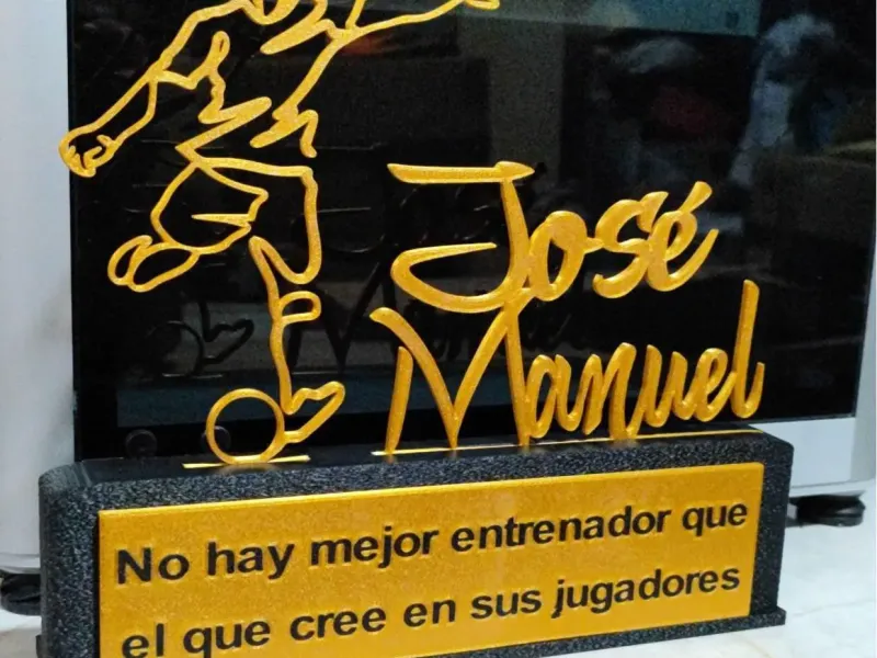 Coach Plaque
